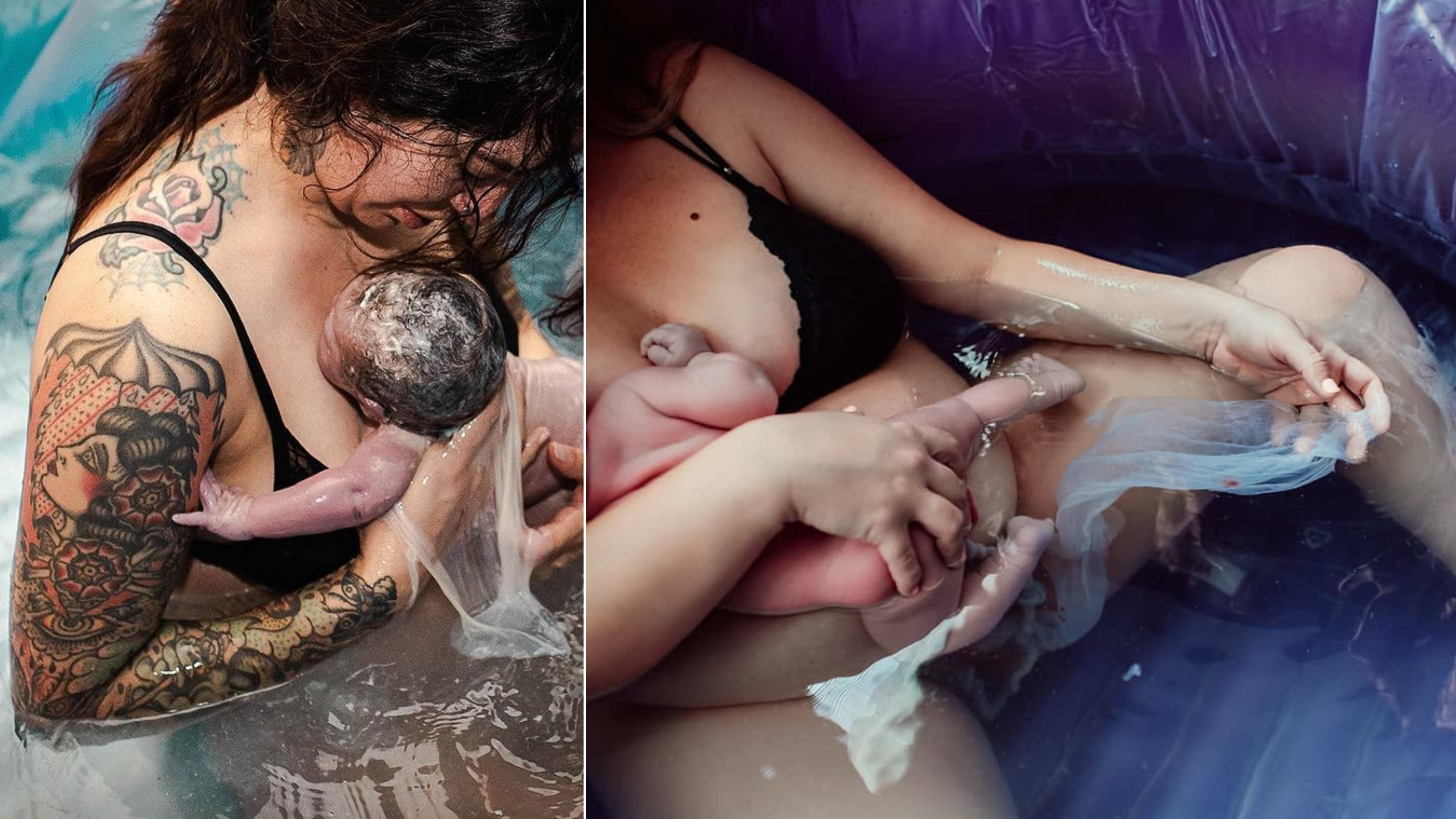 25 Rare Photos of Babies Born in the Amniotic Sac