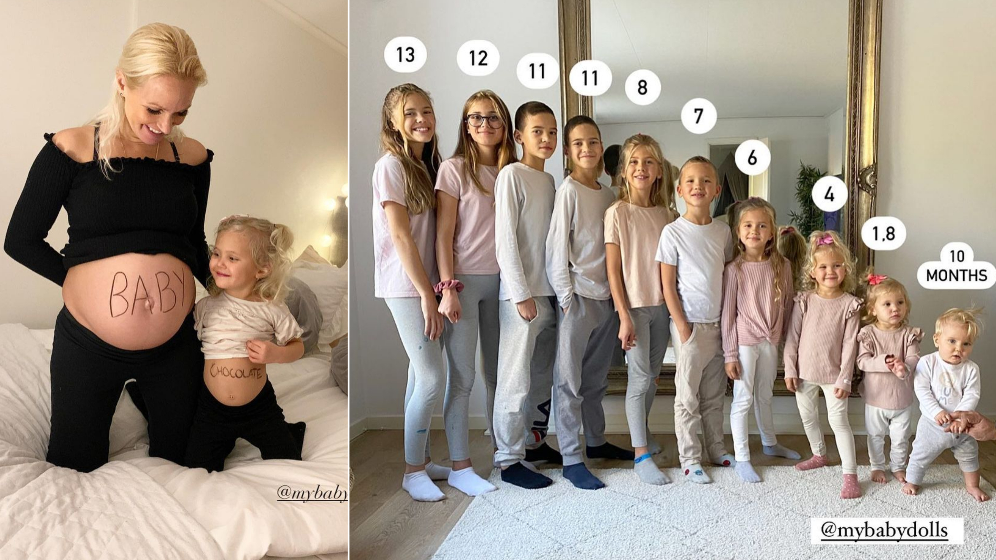 Woman Told She'd Never Be Able to Fall Pregnant Now Has 10 Kids