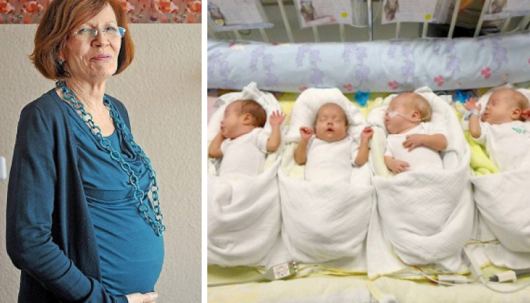 Britain's Oldest Mother Says German Woman Pregnant With Quads At 65 Is ...