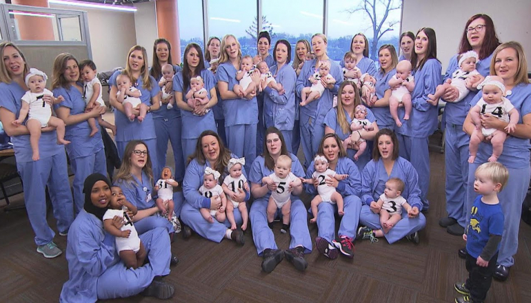 31 Hospital Staffers Give Birth to 32 Babies in 1 Year
