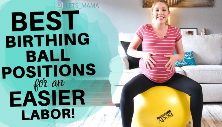 Easier Birth: Using A Birthing Ball During Labor