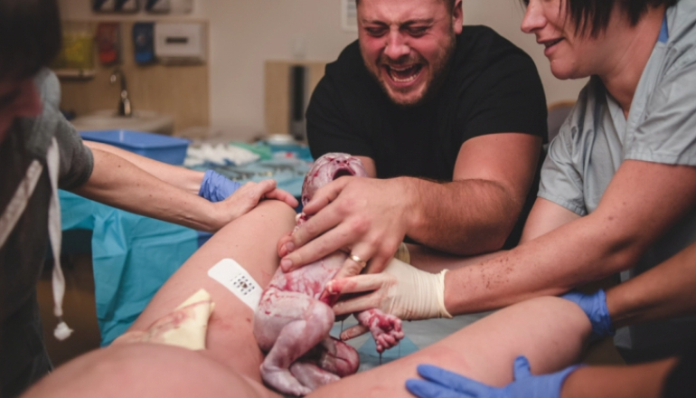 A Beautiful and Un-medicated Natural Birth Story