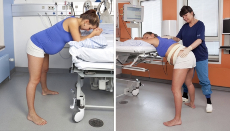 Labor Positions: Standing Positions for Childbirth | Pregnant Life