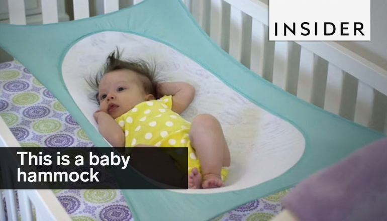 This baby hammock keeps your infants safe and comfy