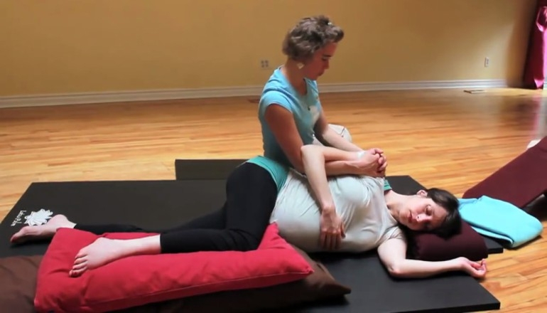 Prenatal and Elderly Thai Yoga Massage