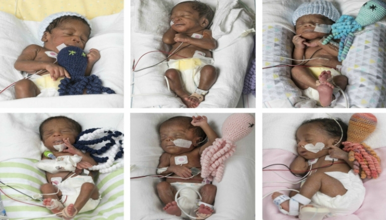 Sextuplets Born to Couple Trying to Conceive for 17 Years | Pregnant Life