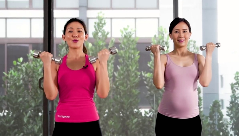 Supermum Workout for a Healthy Pregnancy