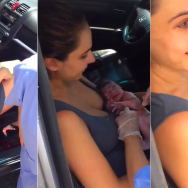 Mom Gives Birth to Her Baby in a Car