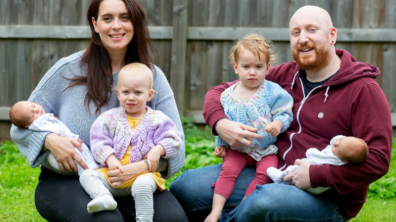 'I Swiped Right On Bumble And Now Have Two Sets Of Twins In The Space Of 17 Months'