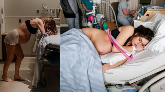 26 Incredible Photos Of Women in Labour