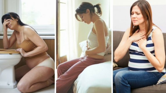 3 Pregnancy Symptoms That Make You Feel Crappy (and Relief Tips)