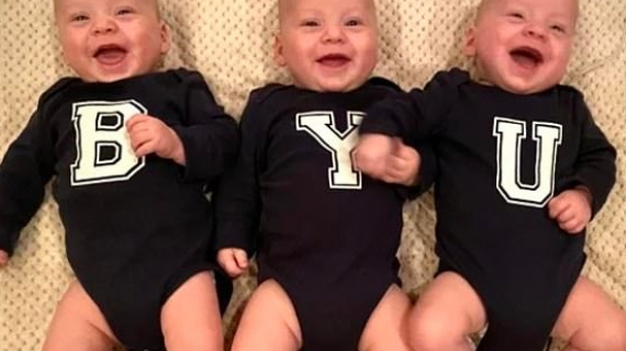46-Year-Old Mom Gives Birth To Identical Triplets She Conceived Naturally  46-Year-Old Mom Gives Birth To Identical Triplets She Conceived Naturally