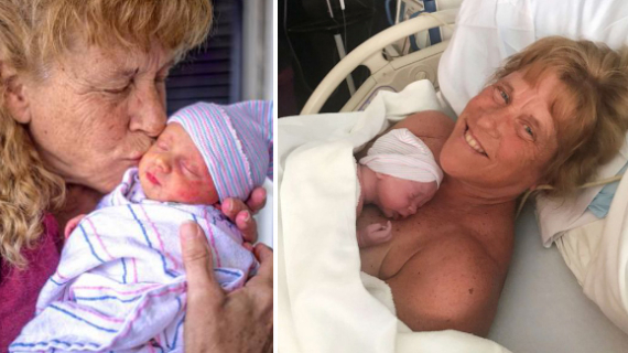 57-Years-Old Woman Gives Birth To Baby Boy, 5 Years After Losing 13 Years Old Daughter