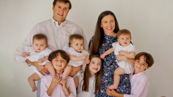 A Mom Has Defied The Odds And Given Birth To Two Sets Of Triplets After Struggling  For Years To Conceive