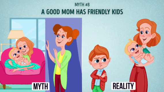 9 Modern Myths About Being a Mom