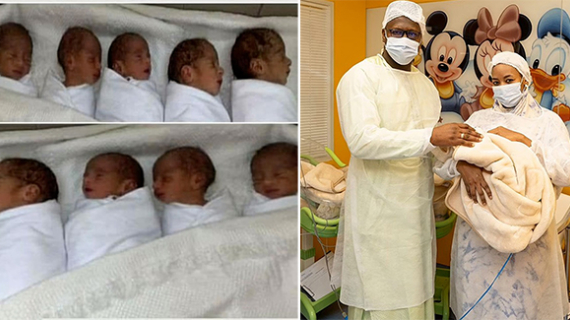 A 26-Year-Old Woman Sets A New Record In Monaco By Giving Birth To 9 Children