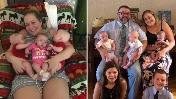 A Set Of Triplets Have Been Born In Different Decades