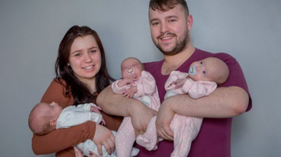 A Student Has Returned To Universty Just Months After A surprise Pregancy Turned Out To Be Triplets