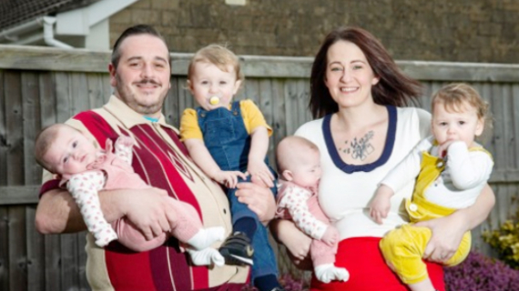 A Woman Who Was Told She’d Never Have Kids Has Gone On To Give Birth To Four Babies In Just Over A Year