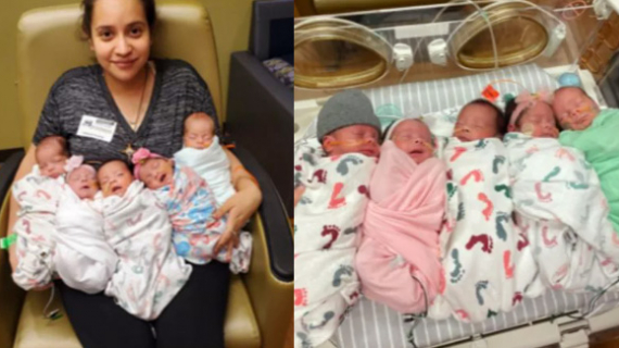 A Woman Who Was Told She Was Infertile Has Welcomed Five Babies