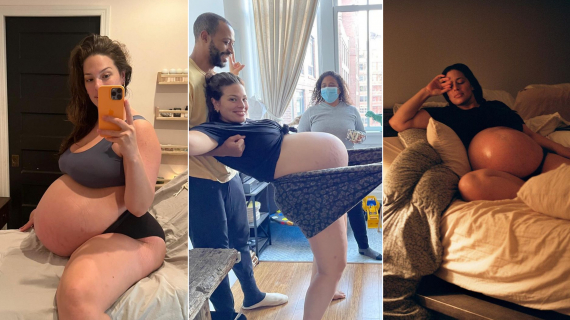 Ashley Graham Gives Birth to Twins