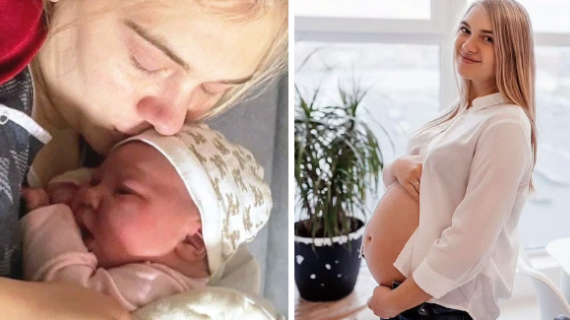 Baby Delivered By Candlelight At Home As Russian Bombs Leave Mum Stranded