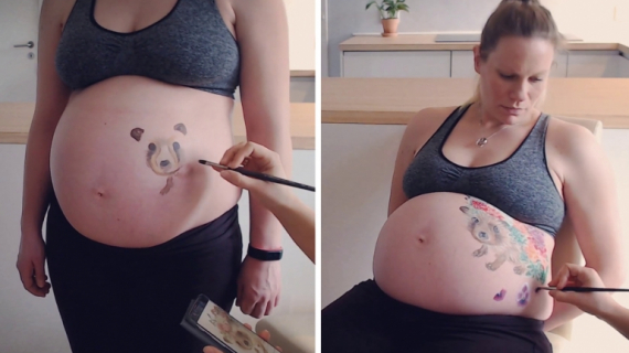 Belly Painting Tips & Tricks