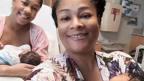 Best Friends Who Fell Pregnant Together For The Second Time Give Birth Just Two Days Apart At The Same Hospital