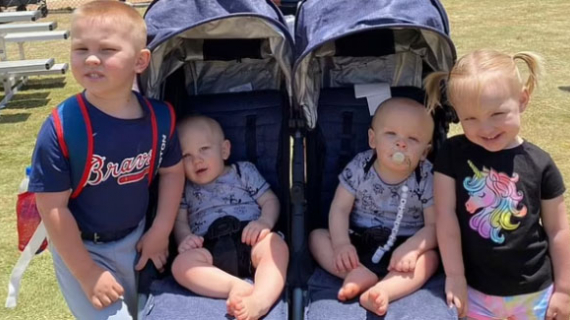 California Couple Spent $96,000 House Savings On To Have Four Babies In Three Years