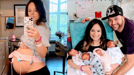 Couple Battling Infertility Welcome Quadruplets