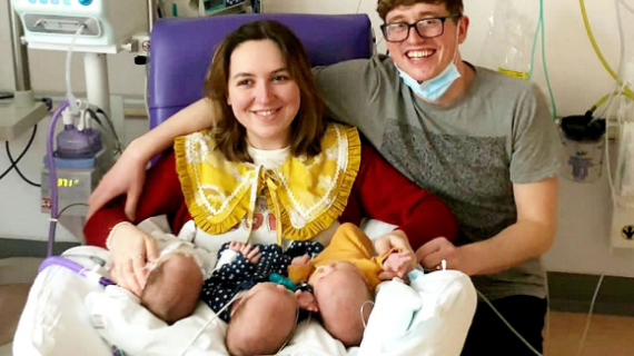 Couple Beat 200 Million To One Odds To Welcome Rare Identical Triplets