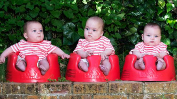 Couple Beat Two Million To One Odds, Welcome Triplets Where Twins Share Same Amniotic Sack And Placenta