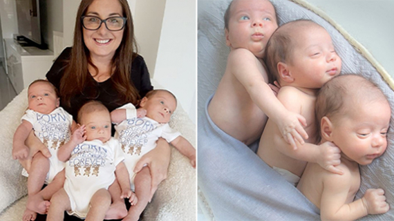 Couple Told They Were Infertile Welcome Surprise Triplets Conceived Naturally