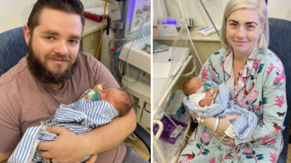 Couple Welcomed A Miracle Baby Boy After 13 Years Of Trying And Suffering 8 Miscarriages