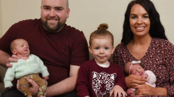 Couple Who Spent Over £20,000 Completing Dream Family Welcome Twins Through IVF