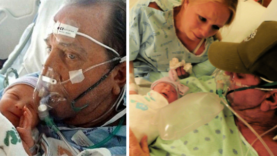 Dying Father Cried As He Held Newborn Baby In His Arms For 45 Minutes