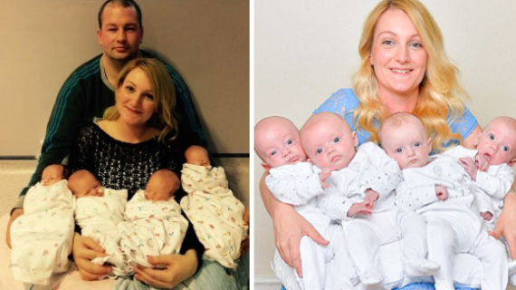 I Beat 700,000 To One Odds To Have Quads – It Left Us Terrified And Broke As Our Beautiful Babies Cost £200 A Week
