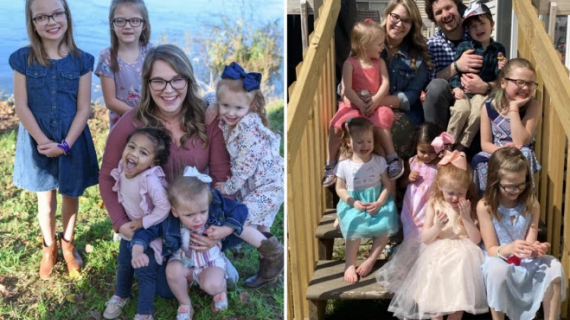 I Fostered Five Kids At 24 As a Single Mum – I Adopted Them All And Now I’m a Mum-Of-Seven