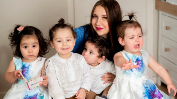 I Gave Birth To Triplets And Just 11 Months Later Had a Fourth Baby