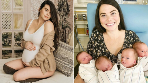 Intense Quadruplets Labor & Delivery