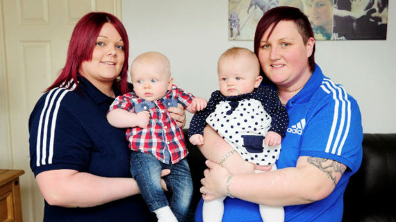 Lesbian Couple Gave Birth Within Weeks Of Each Other Using DIY Pregnancy Kits Bought Online
