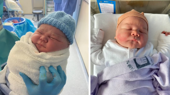 Massive Baby Born At 11lbs 8oz – The Same Size As A Three-Month-Old