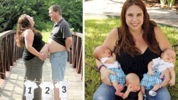 Mom Share Struggle Journey To Be A Mother Of Triplets