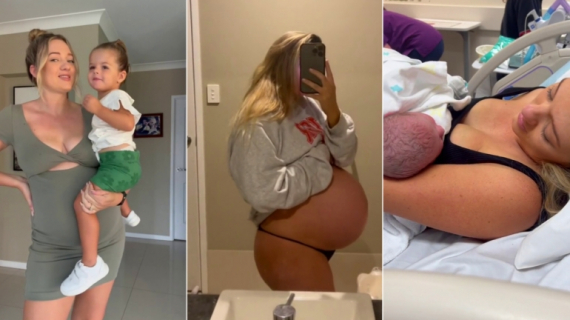 Mother-of-two Gave Birth in Half an Hour