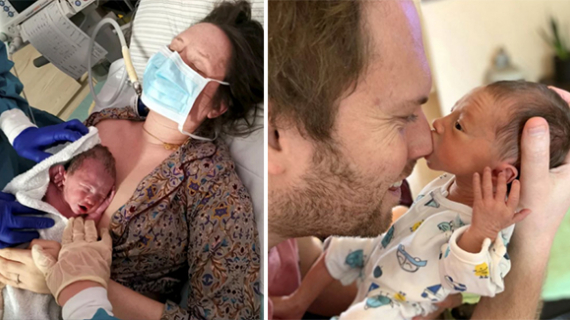 Mum Gave Birth To Baby In Bereavement Room After Contracting Coronavirus