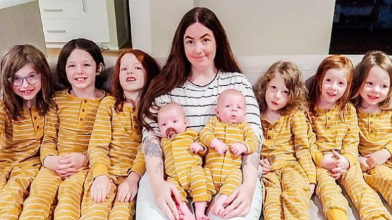 Mum Of Eight Kids Including Twins And Triplets Shares How She Manages With Such A Big Family