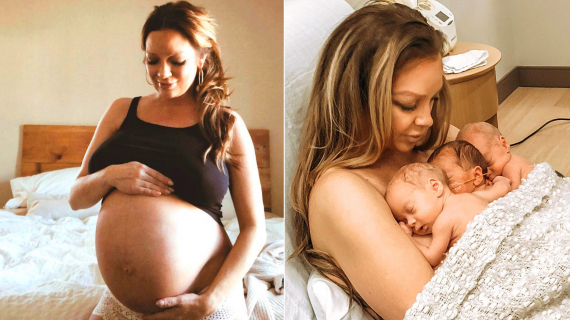 Mum Who Refused to Abort One of Her Miracle Triplets Gives Birth to Three Healthy Babies