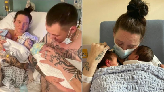 Mum-Of-Nine Gives Birth To Twins Who Have Different Birthdays