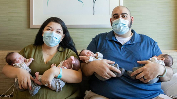 Nebraska Couple Welcomes Quadruplet After Years Of Infertility