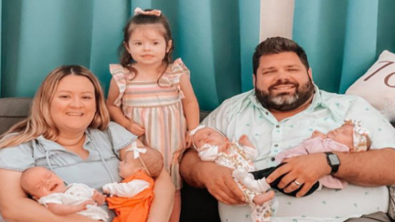 Parents Reunite With Newborn Quadruplets After Texas Ice Storm Keeps Them Apart 8 Days